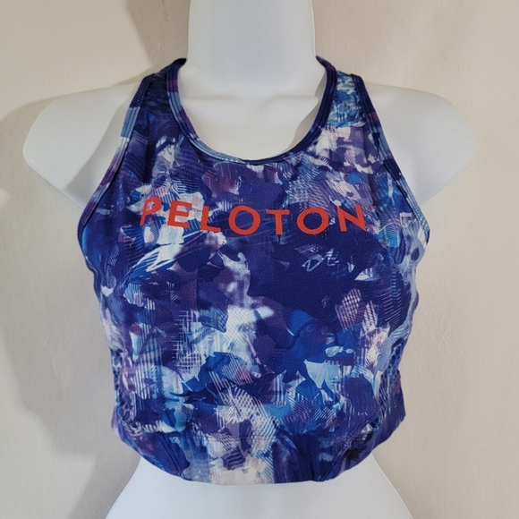 Peloton Blue Sports Bra - Picture 2 of 8